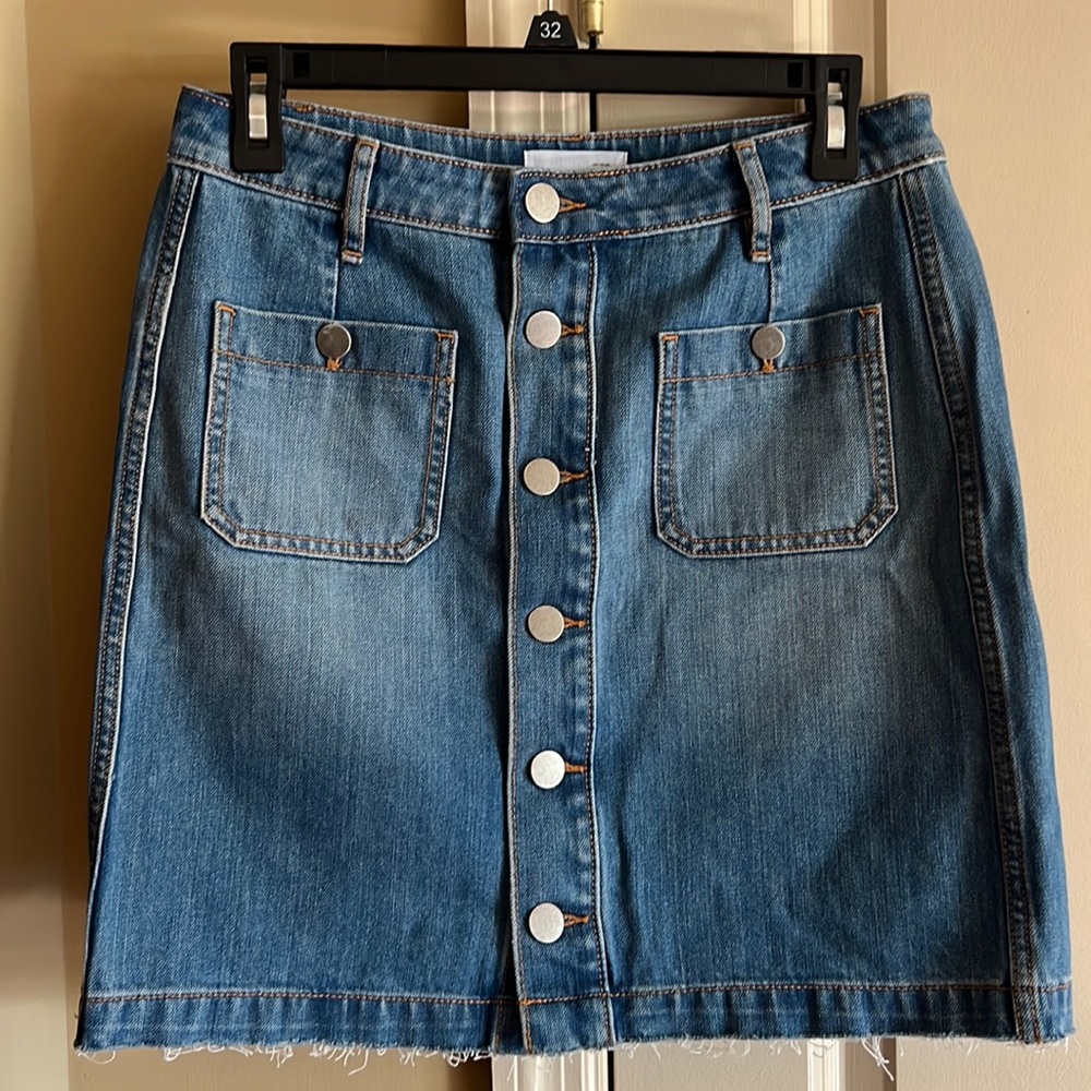 Loft denim skirt!